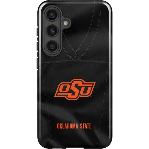 Oklahoma State University Black Jersey Galaxy S25 Plus Impact Case